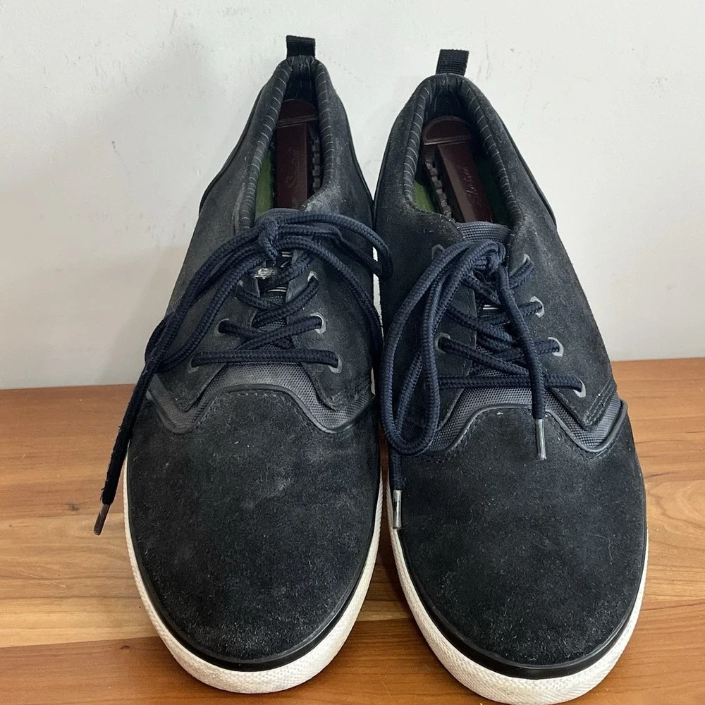 Quiksilver Men's Suede‎ Casual Skater Lace Up Shoes Black Size 12